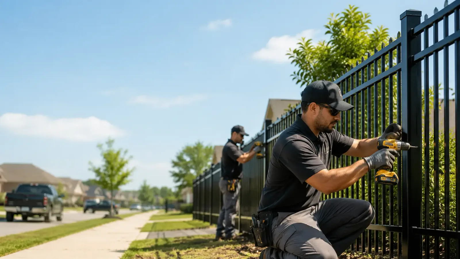Metal Fence Installation in Moundsville, WV